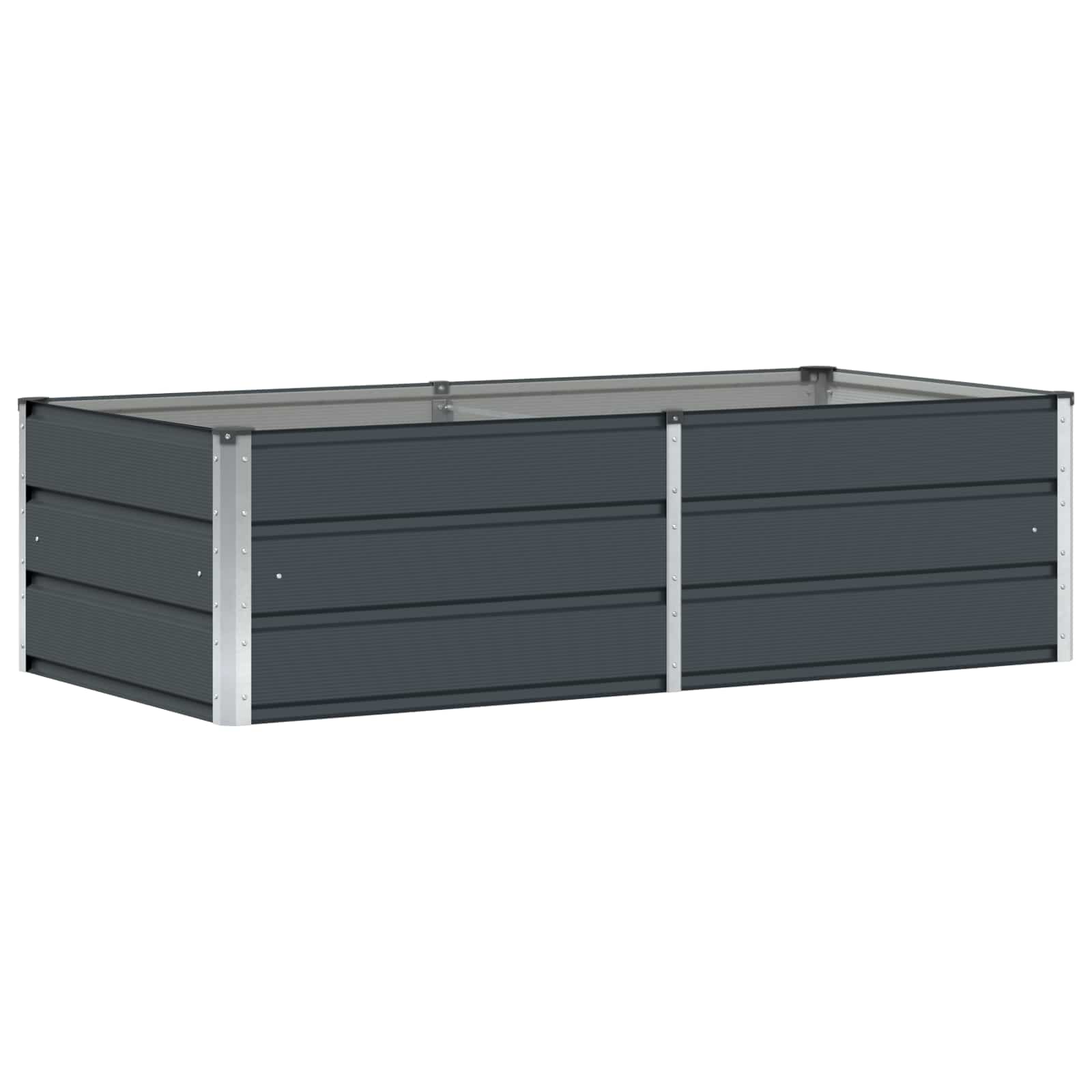 vidaXL Donica Antracyt 160 x 80 x 45 cm Stal