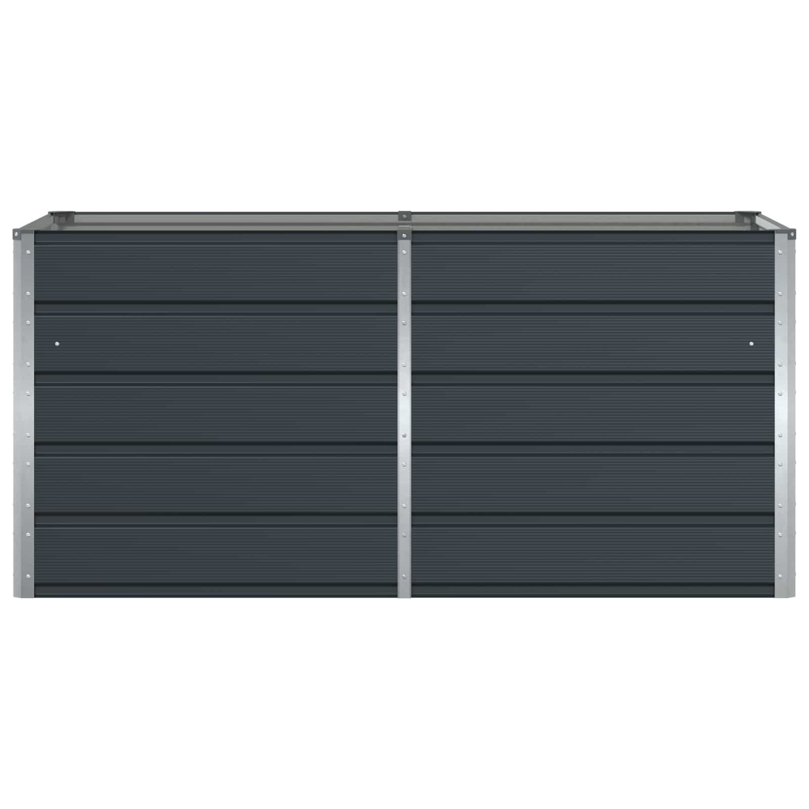 vidaXL Donica Antracyt 160 x 80 x 75 cm Stal
