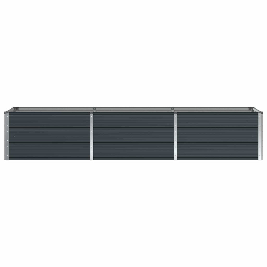vidaXL Donica Antracyt 240 x 80 x 45 cm Stal
