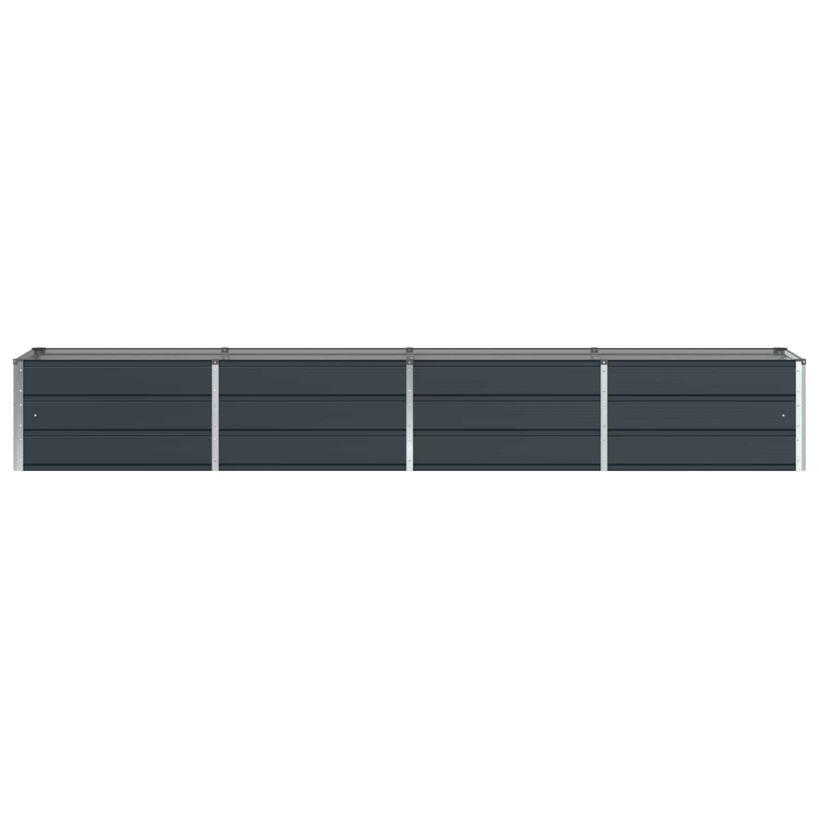 vidaXL Donica Antracyt 320 x 80 x 45 cm Stal