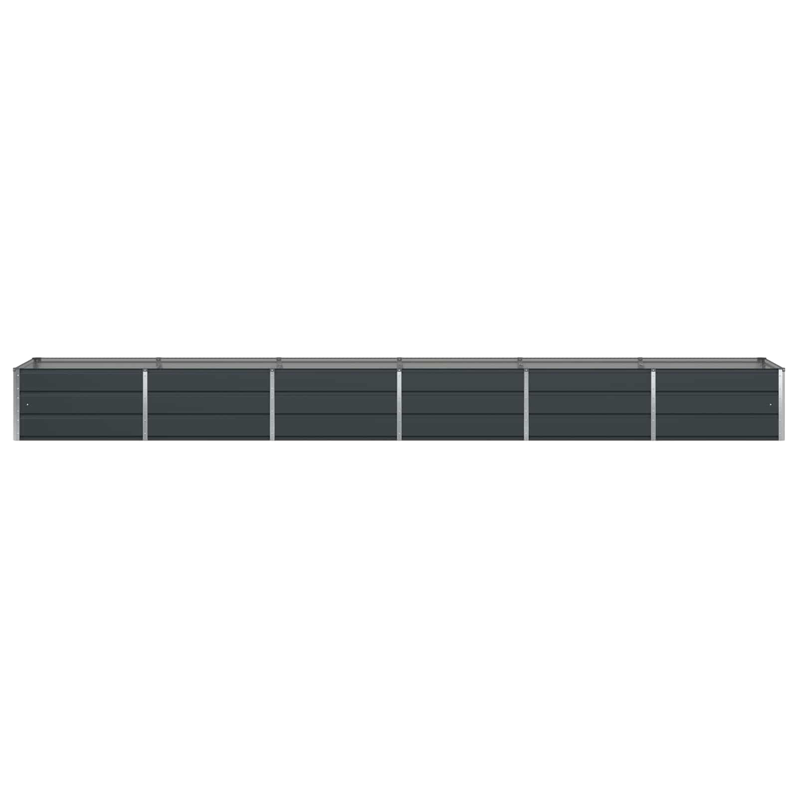 vidaXL Donica Antracyt 480 x 80 x 45 cm Stal