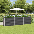 vidaXL Donica Antracyt 290 x 50 x 75 cm Stal Galwanizowana
