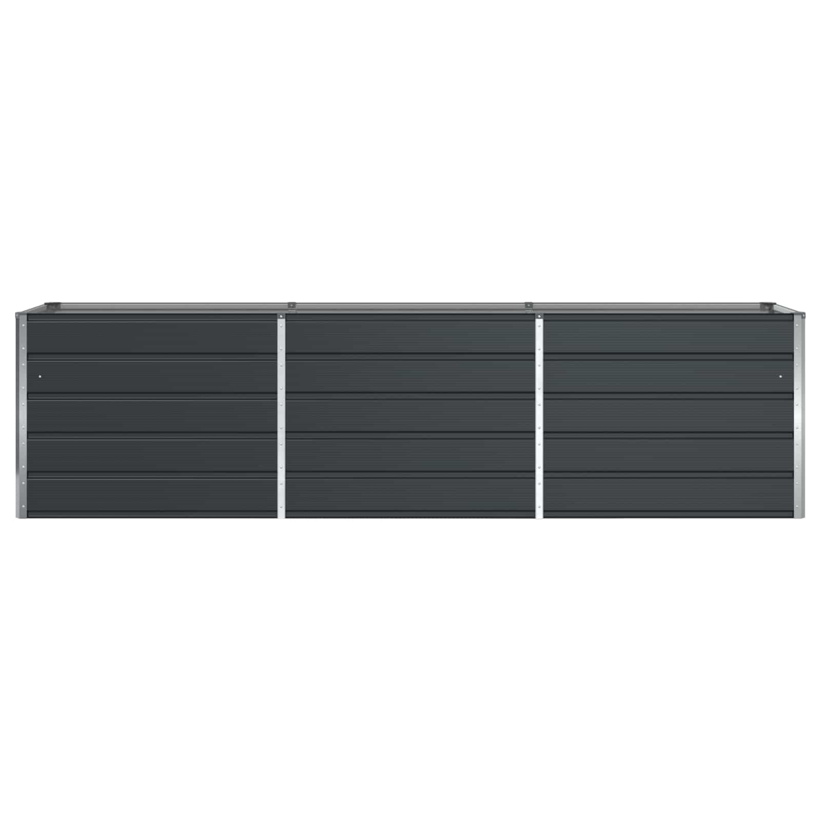 vidaXL Donica Antracyt 290 x 50 x 75 cm Stal Galwanizowana