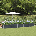 vidaXL Donica Antracyt 480 x 50 x 45 cm Stal Galwanizowana