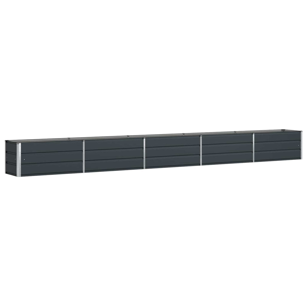 vidaXL Donica Antracyt 480 x 50 x 45 cm Stal Galwanizowana