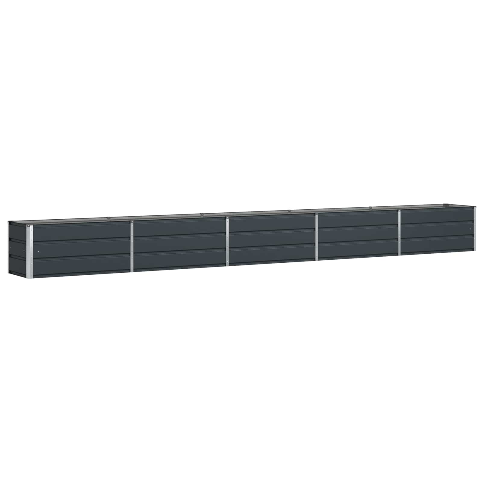 vidaXL Donica Antracyt 480 x 50 x 45 cm Stal Galwanizowana