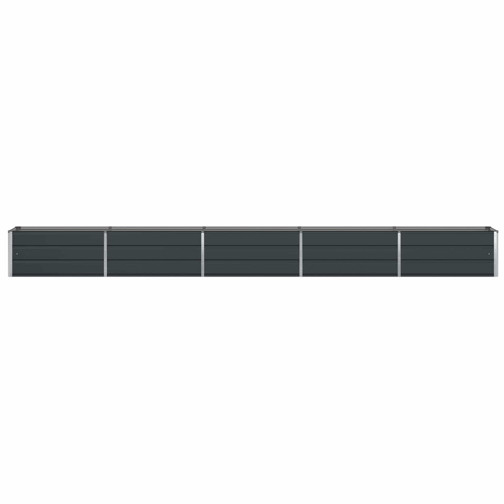 vidaXL Donica Antracyt 480 x 50 x 45 cm Stal Galwanizowana