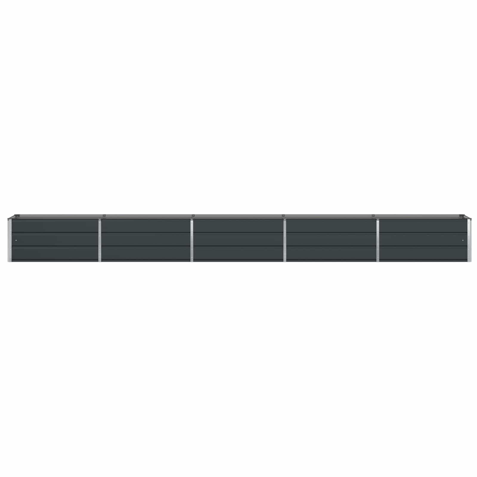 vidaXL Donica Antracyt 480 x 50 x 45 cm Stal Galwanizowana