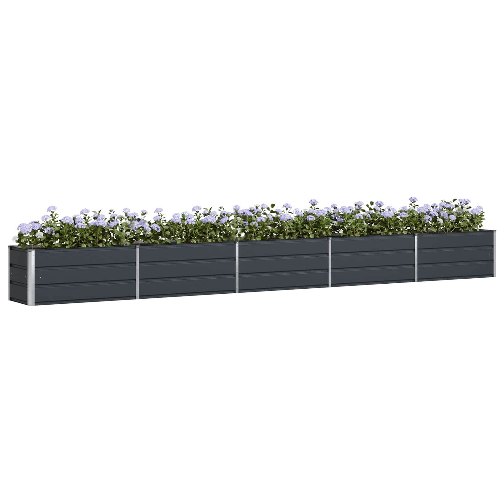 vidaXL Donica Antracyt 480 x 50 x 45 cm Stal Galwanizowana