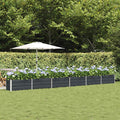 vidaXL Donica Antracyt 580 x 50 x 45 cm Stal Galwanizowana