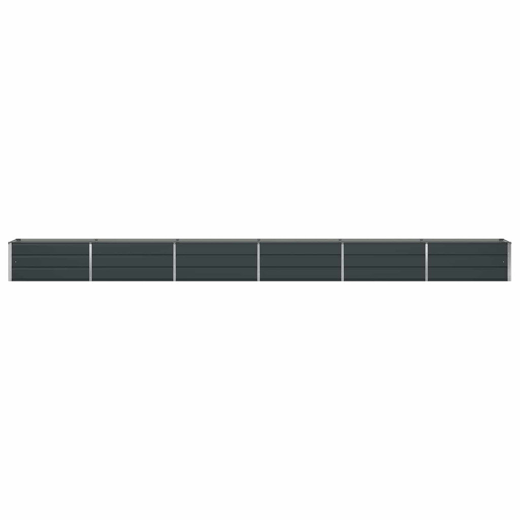vidaXL Donica Antracyt 580 x 50 x 45 cm Stal Galwanizowana
