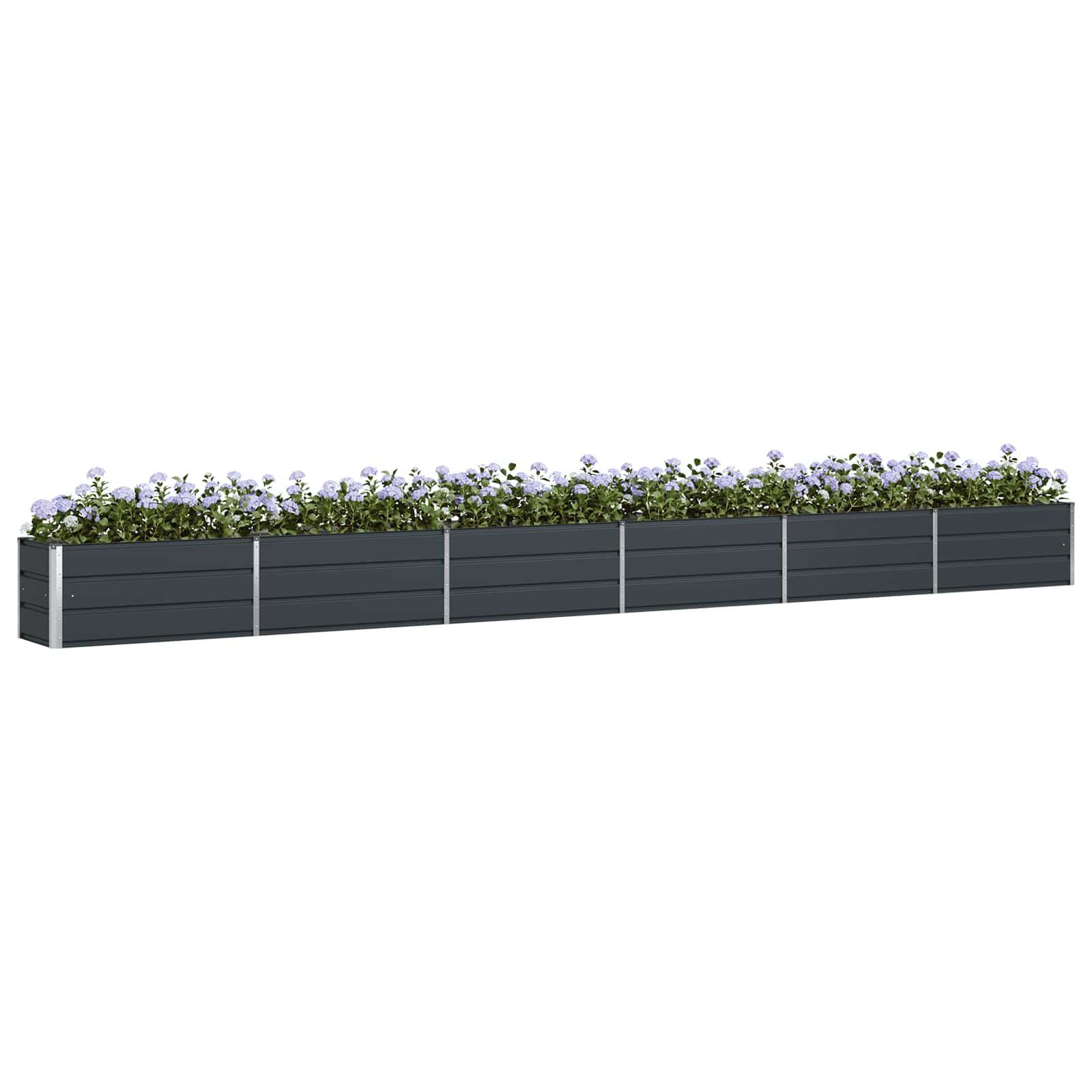 vidaXL Donica Antracyt 580 x 50 x 45 cm Stal Galwanizowana