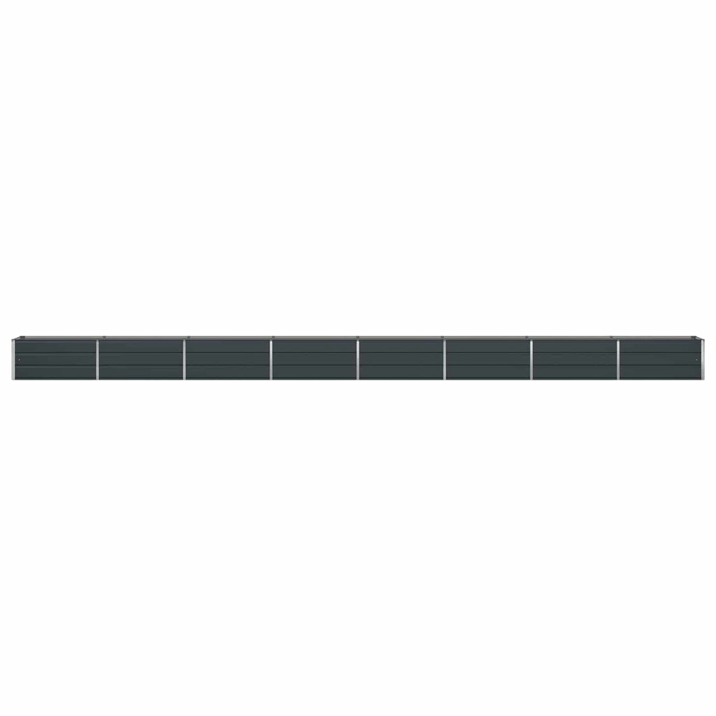 vidaXL Donica Antracyt 770 x 50 x 45 cm Stal Galwanizowana