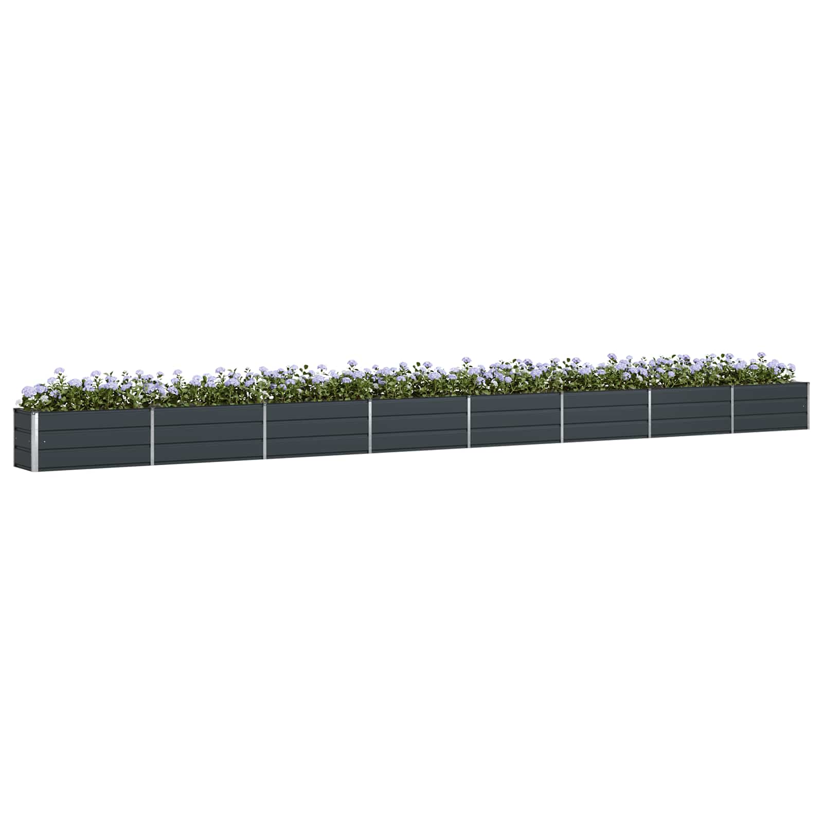 vidaXL Donica Antracyt 770 x 50 x 45 cm Stal Galwanizowana
