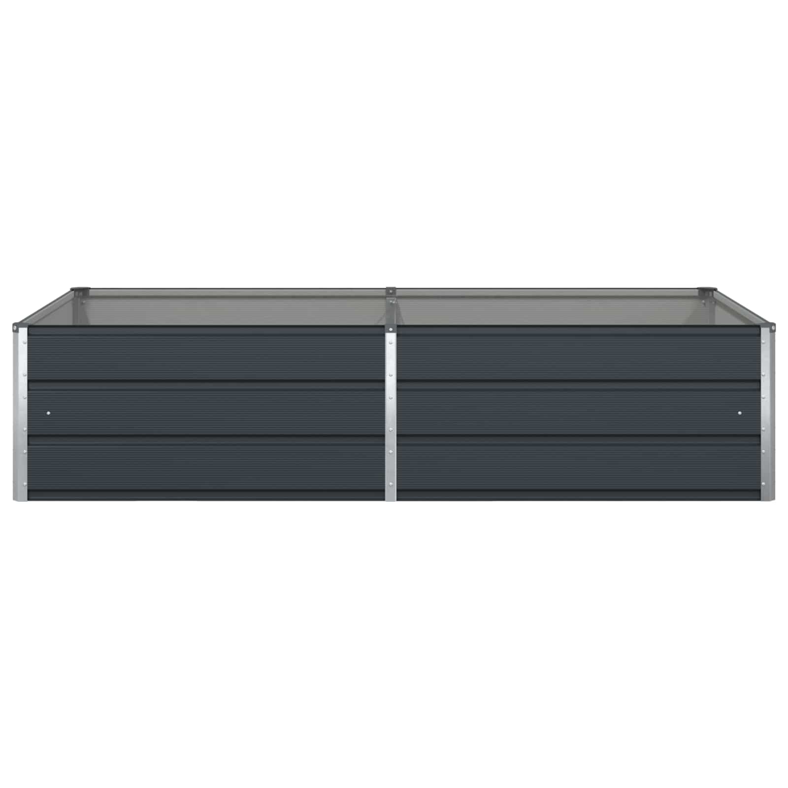 vidaXL Donica Antracyt 195 x 100 x 45 cm Stal Galwanizowana