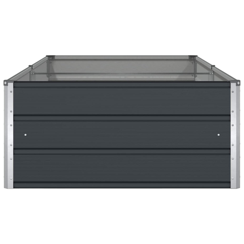 vidaXL Donica Antracyt 195 x 100 x 45 cm Stal Galwanizowana