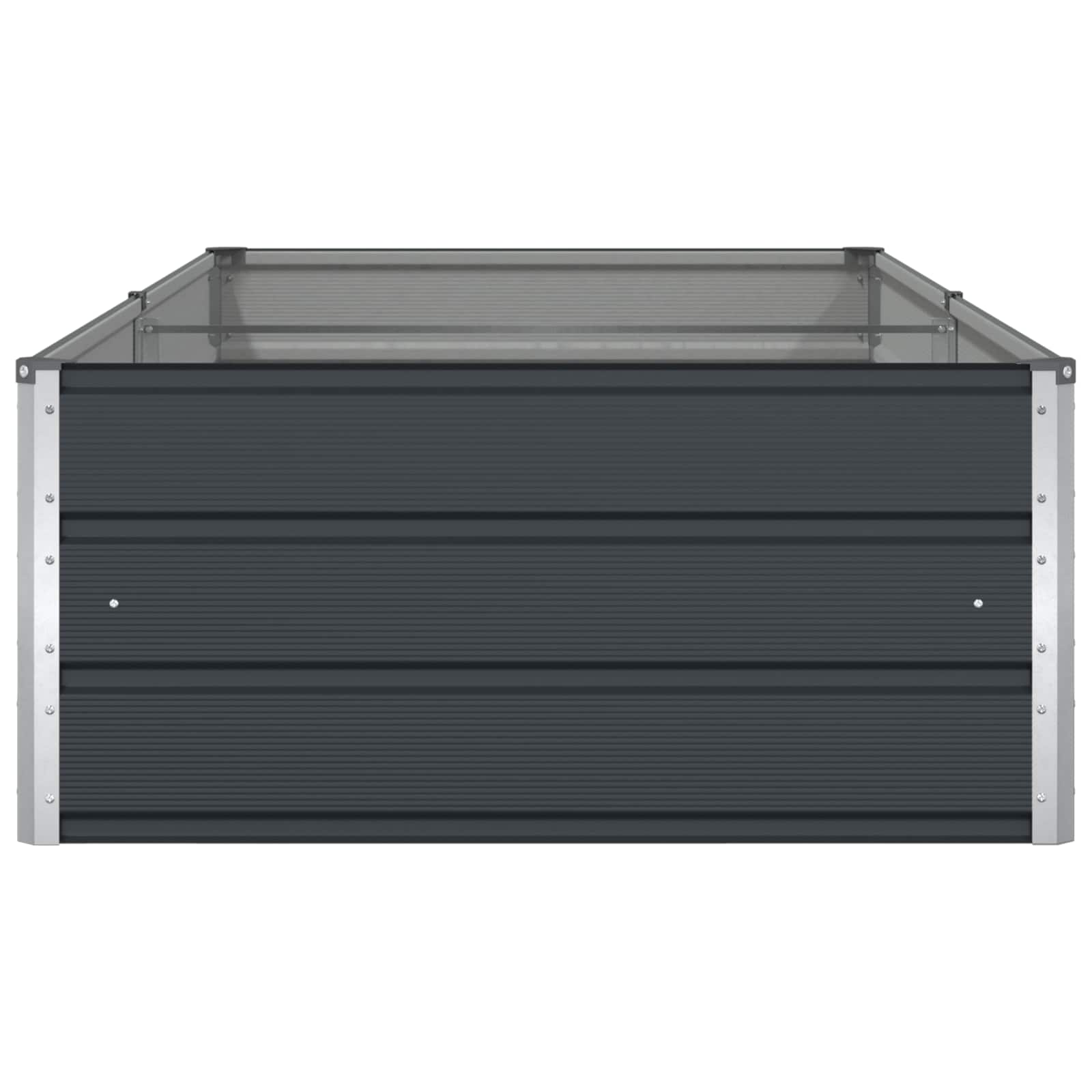 vidaXL Donica Antracyt 195 x 100 x 45 cm Stal Galwanizowana