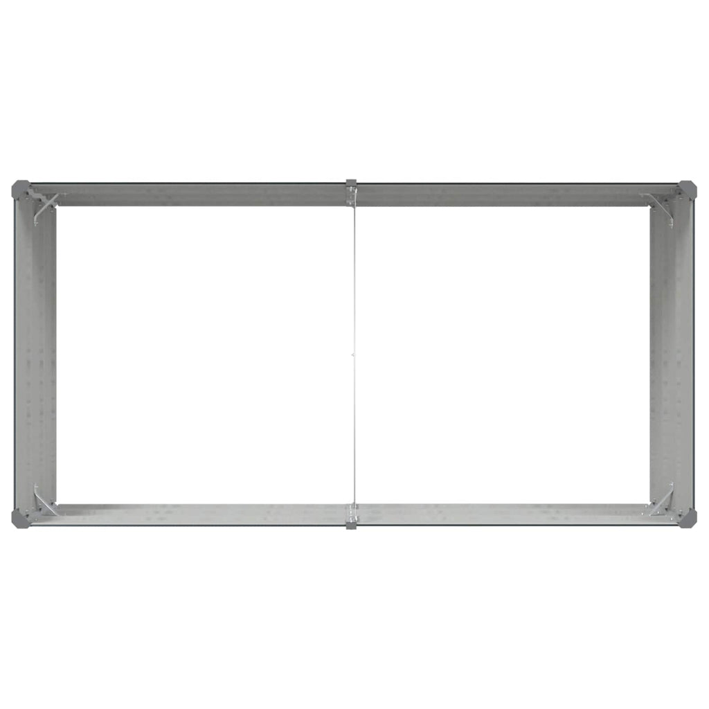vidaXL Donica Antracyt 195 x 100 x 45 cm Stal Galwanizowana