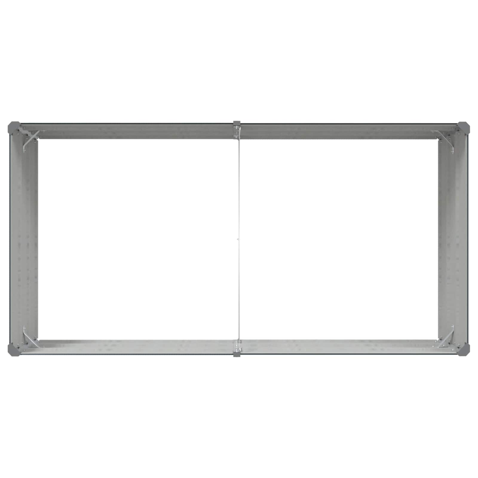 vidaXL Donica Antracyt 195 x 100 x 45 cm Stal Galwanizowana