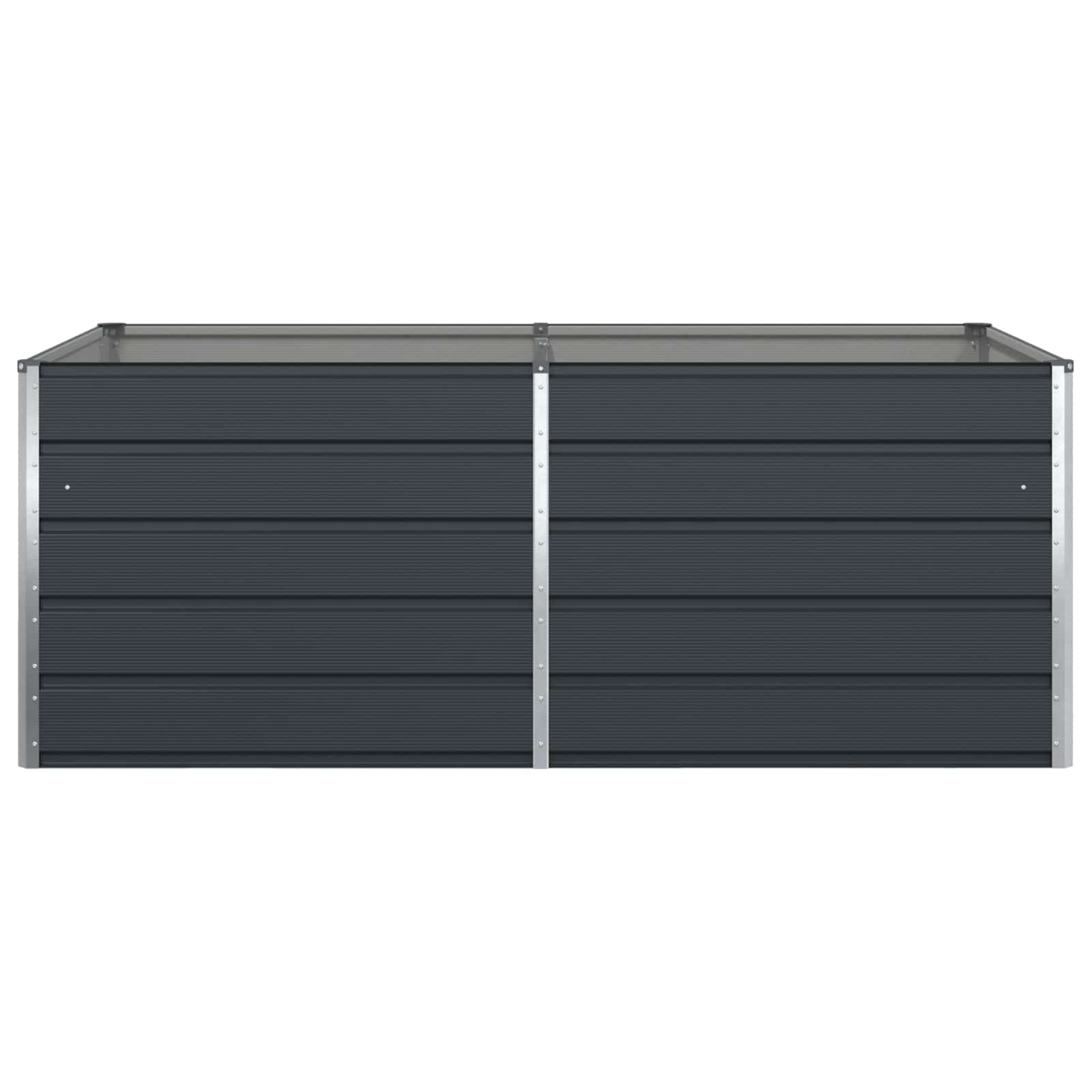 vidaXL Donica Antracyt 195 x 100 x 75 cm Stal Galwanizowana