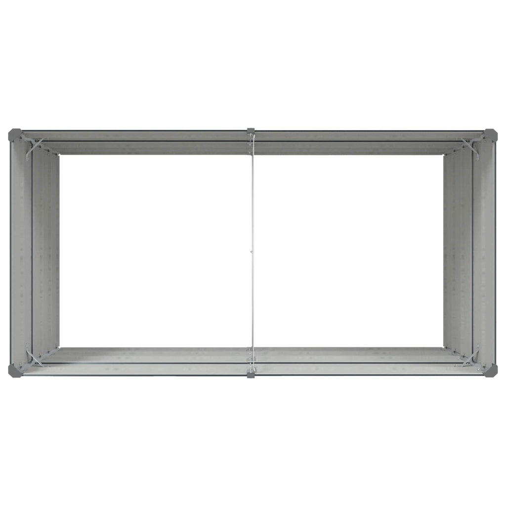 vidaXL Donica Antracyt 195 x 100 x 75 cm Stal Galwanizowana