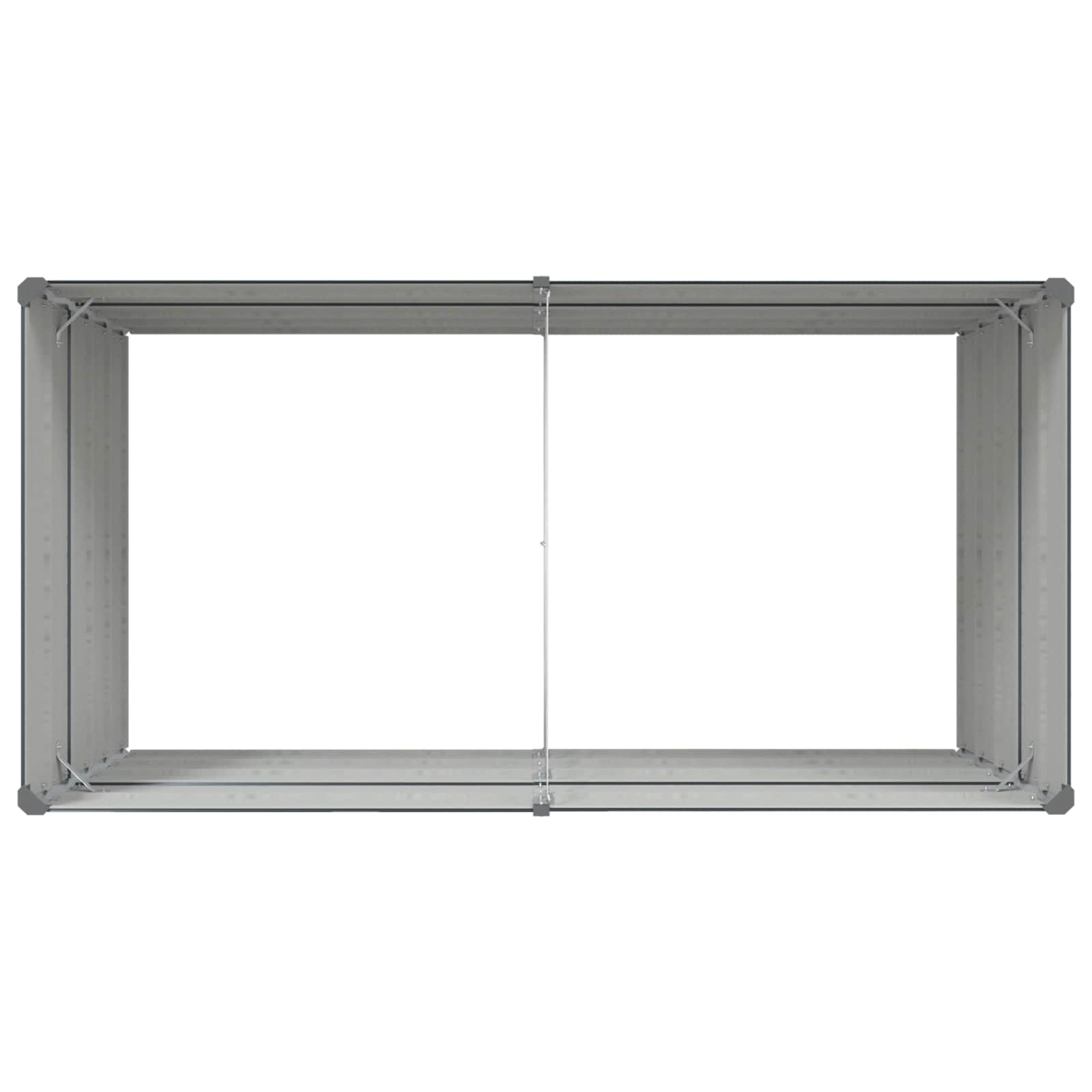 vidaXL Donica Antracyt 195 x 100 x 75 cm Stal Galwanizowana