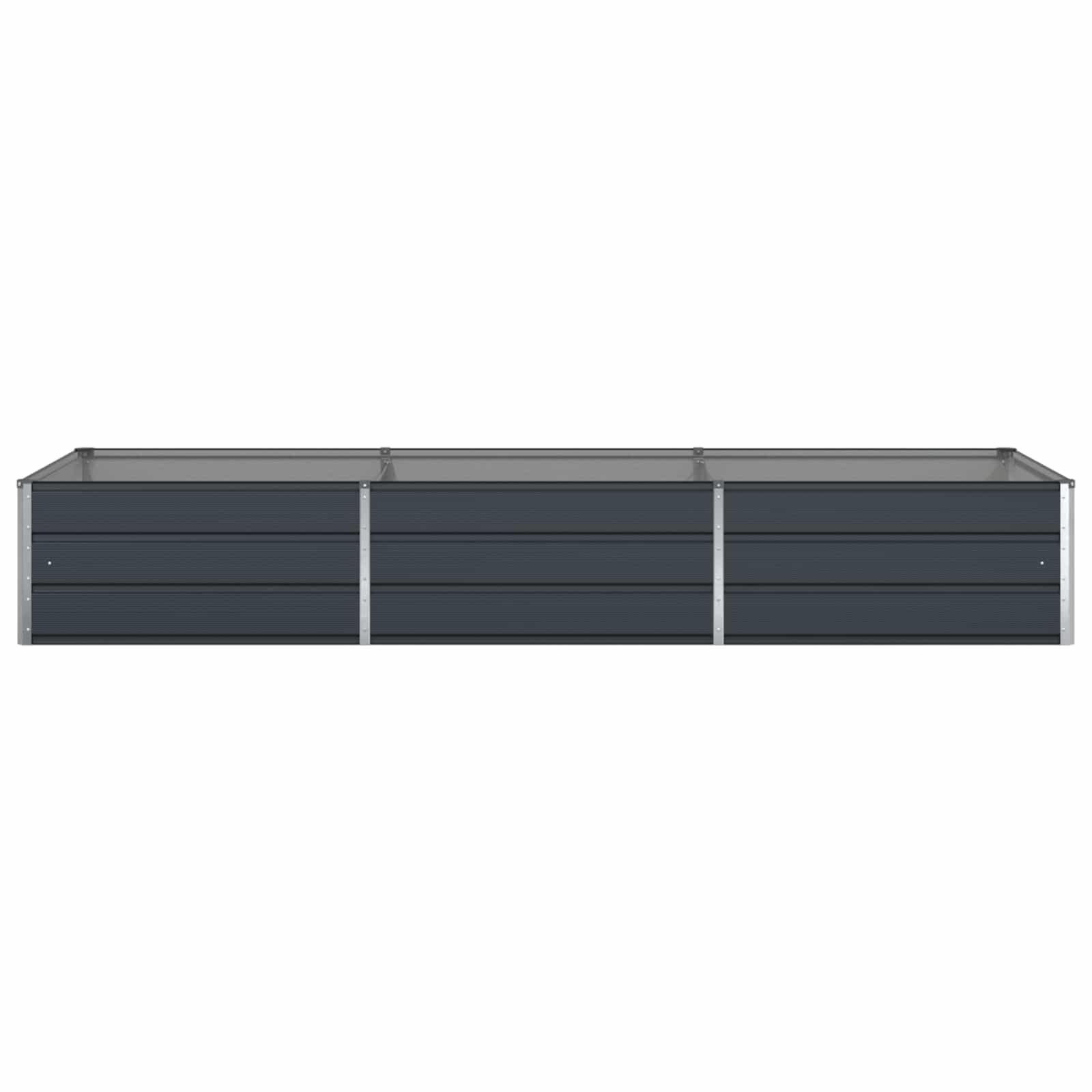 vidaXL Donica Antracyt 290 x 100 x 45 cm Stal Galwanizowana