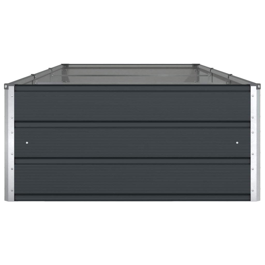 vidaXL Donica Antracyt 290 x 100 x 45 cm Stal Galwanizowana
