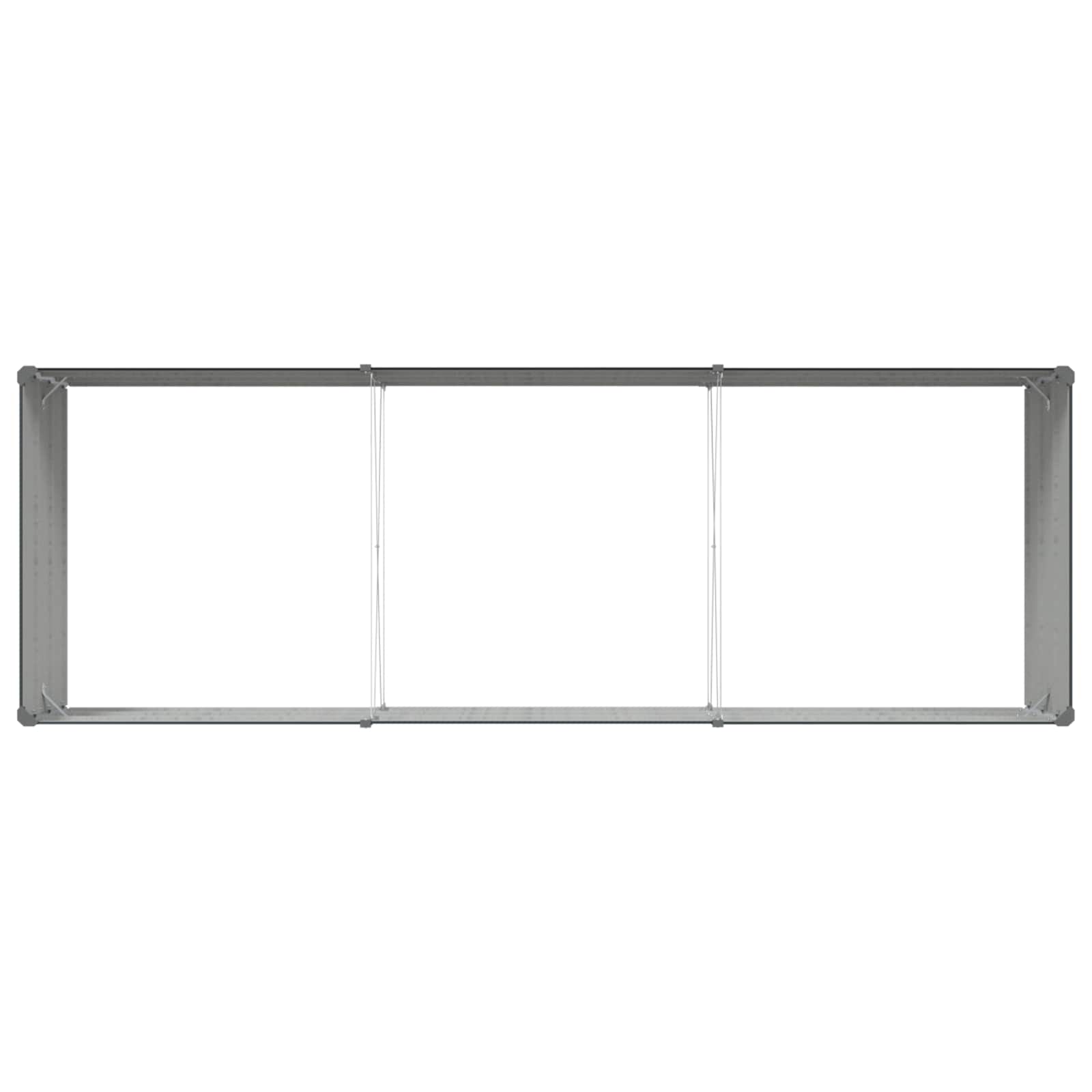 vidaXL Donica Antracyt 290 x 100 x 45 cm Stal Galwanizowana