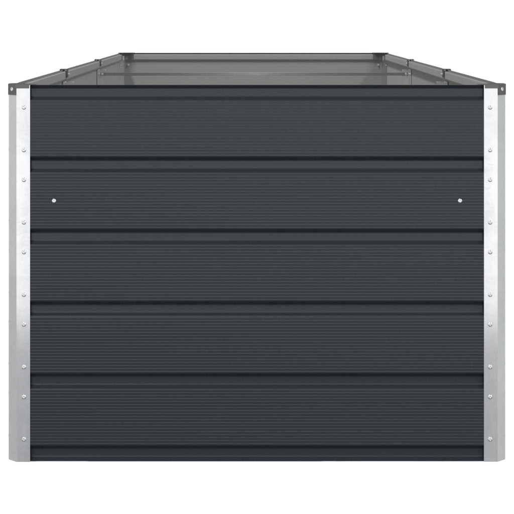 vidaXL Donica Antracyt 290 x 100 x 75 cm Stal Galwanizowana