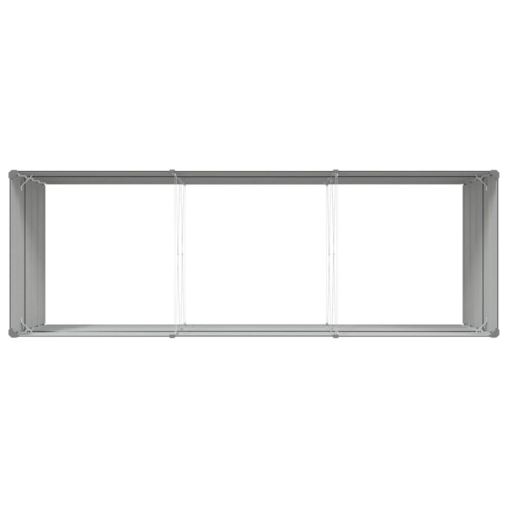 vidaXL Donica Antracyt 290 x 100 x 75 cm Stal Galwanizowana