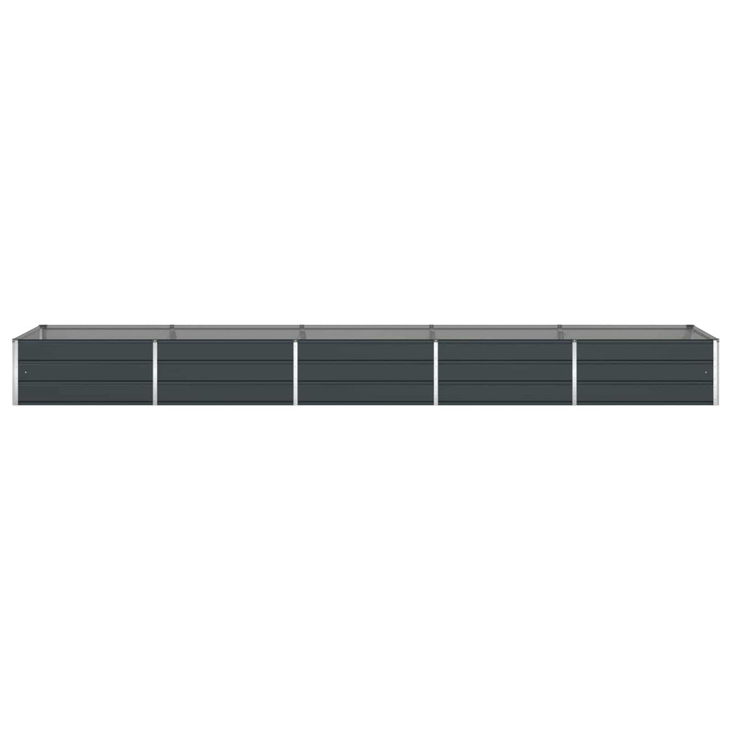 vidaXL Donica Antracyt 480 x 100 x 45 cm Stal Galwanizowana