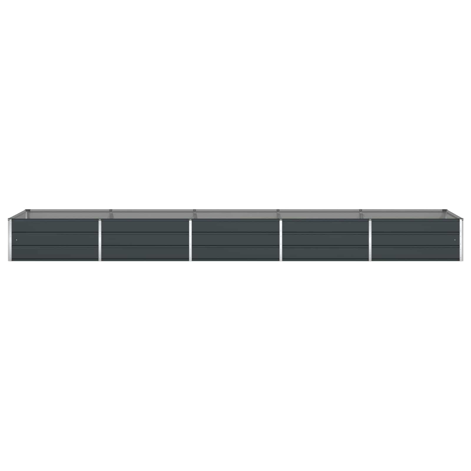 vidaXL Donica Antracyt 480 x 100 x 45 cm Stal Galwanizowana