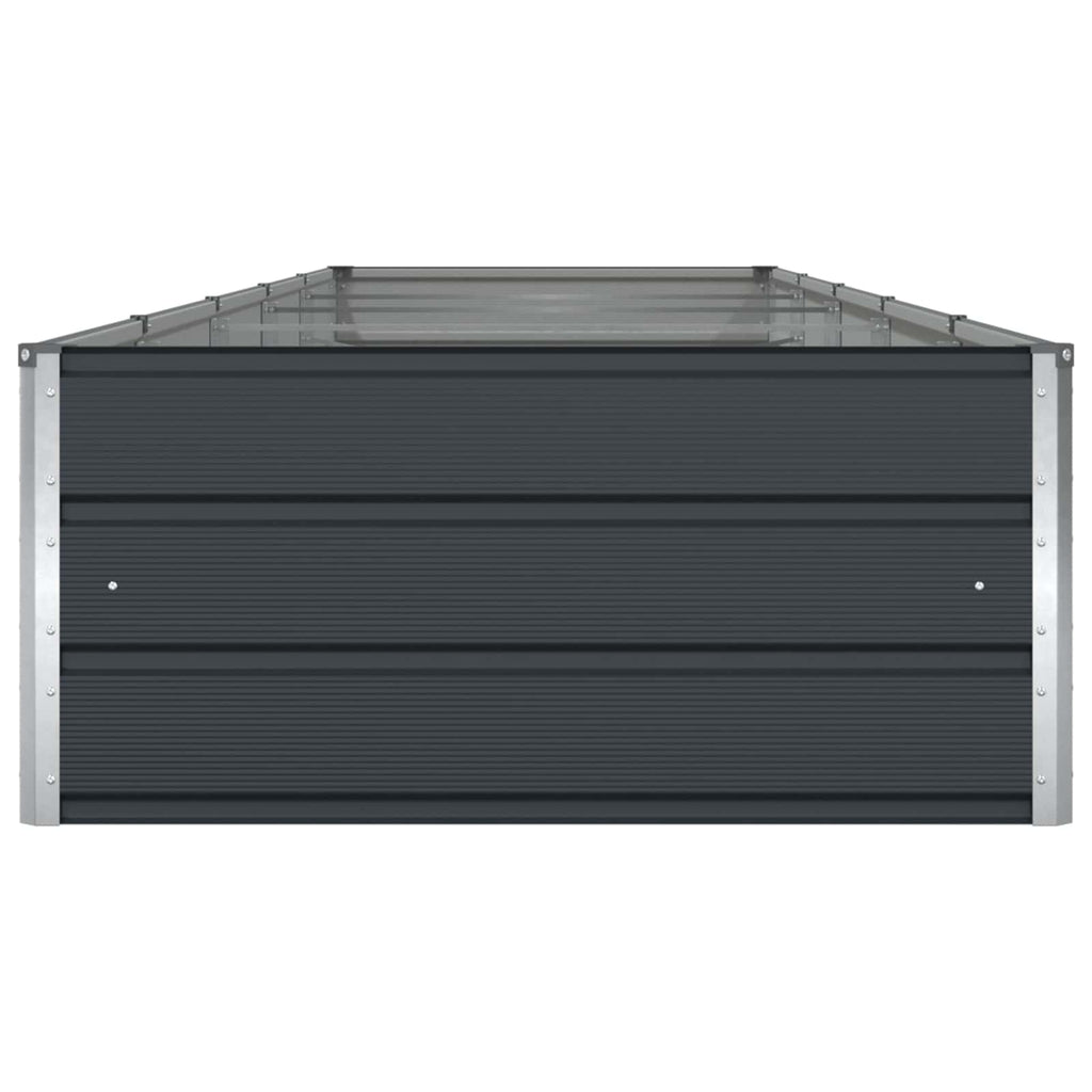 vidaXL Donica Antracyt 480 x 100 x 45 cm Stal Galwanizowana