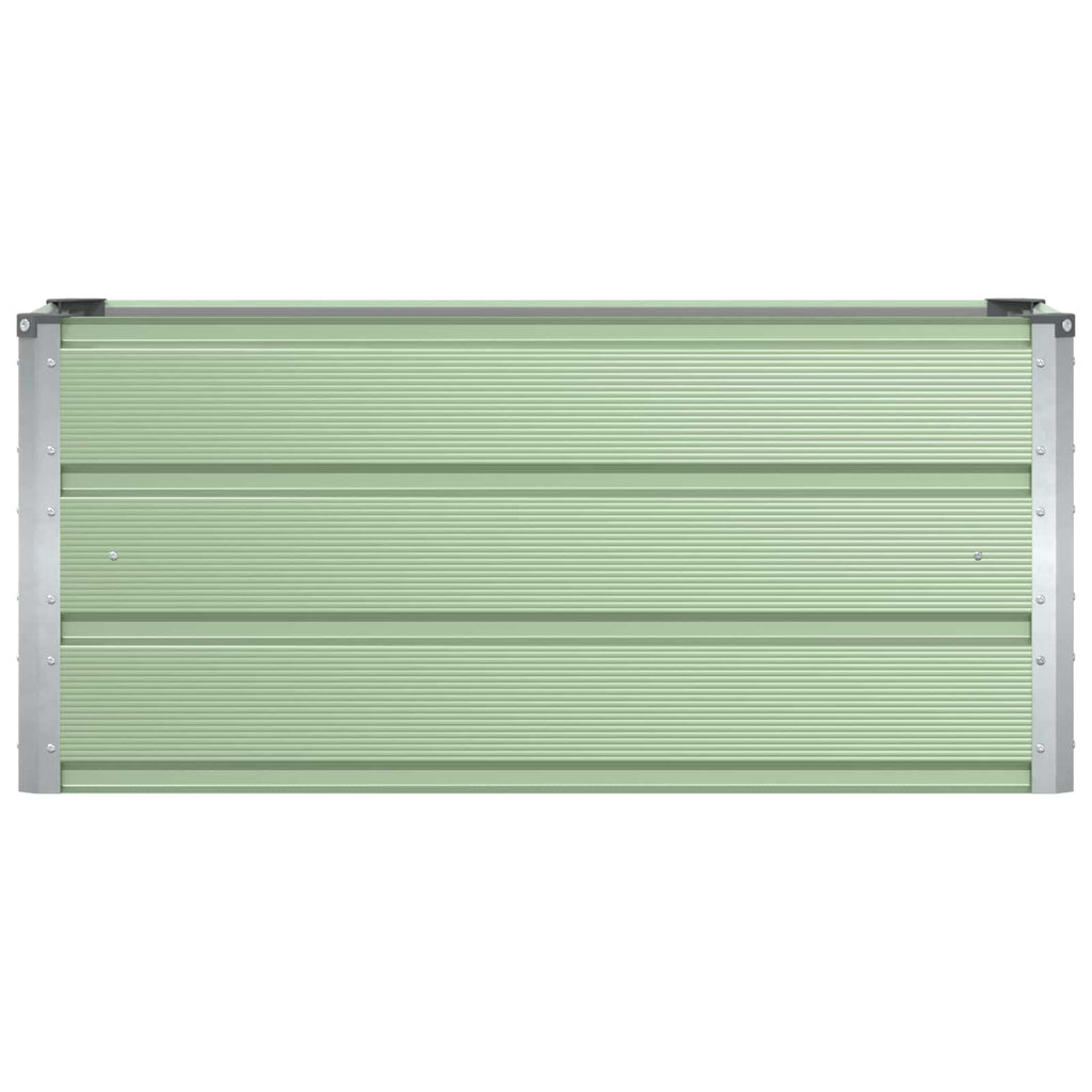 vidaXL Donica Zielony 100 x 40 x 45 cm Stal