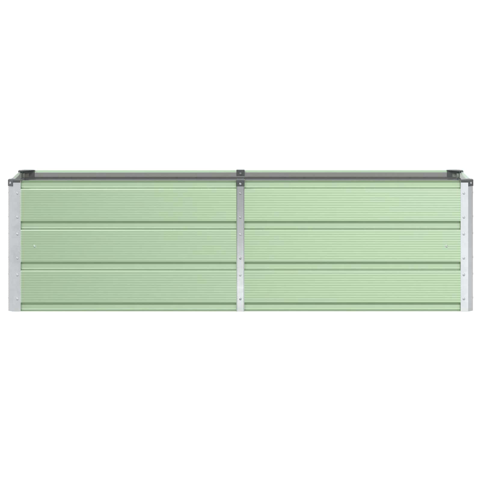 vidaXL Donica Zielony 160 x 40 x 45 cm Stal