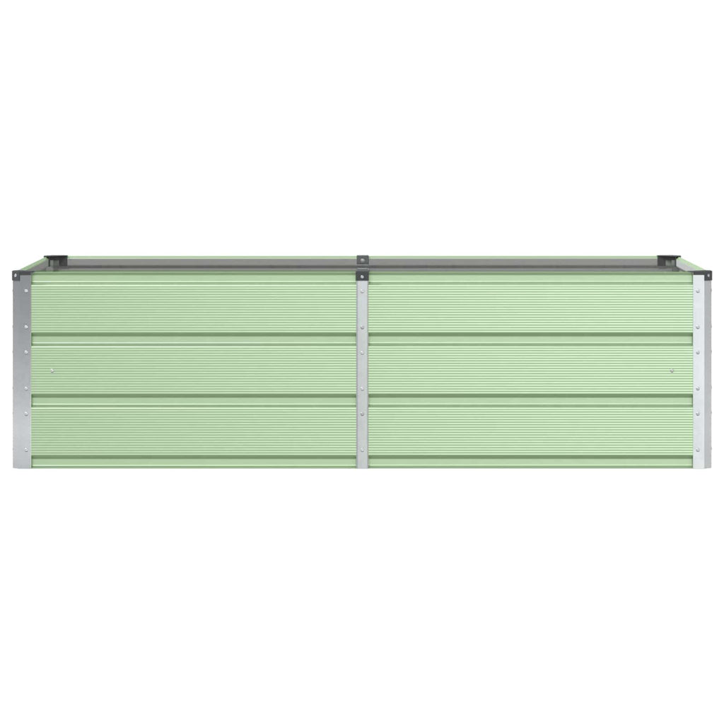 vidaXL Donica Zielony 160 x 80 x 45 cm Stal