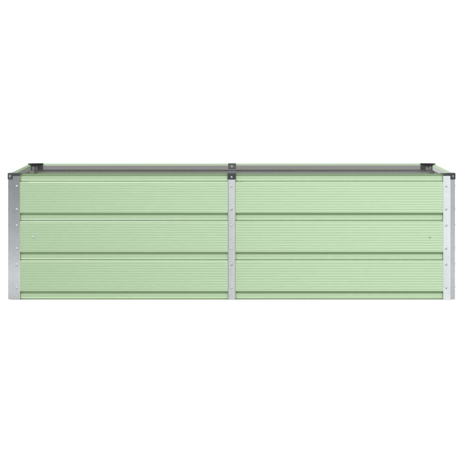 vidaXL Donica Zielony 160 x 80 x 45 cm Stal