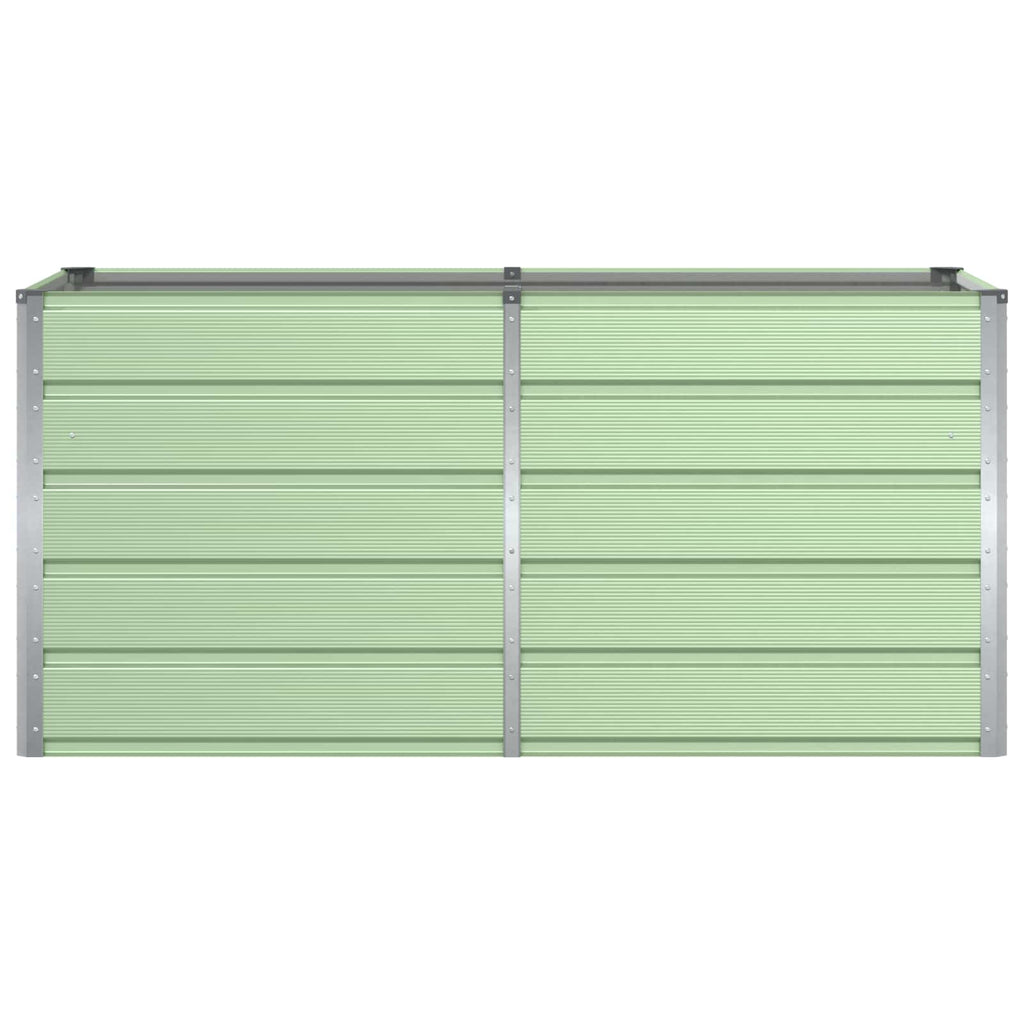 vidaXL Donica Zielony 160 x 80 x 75 cm Stal