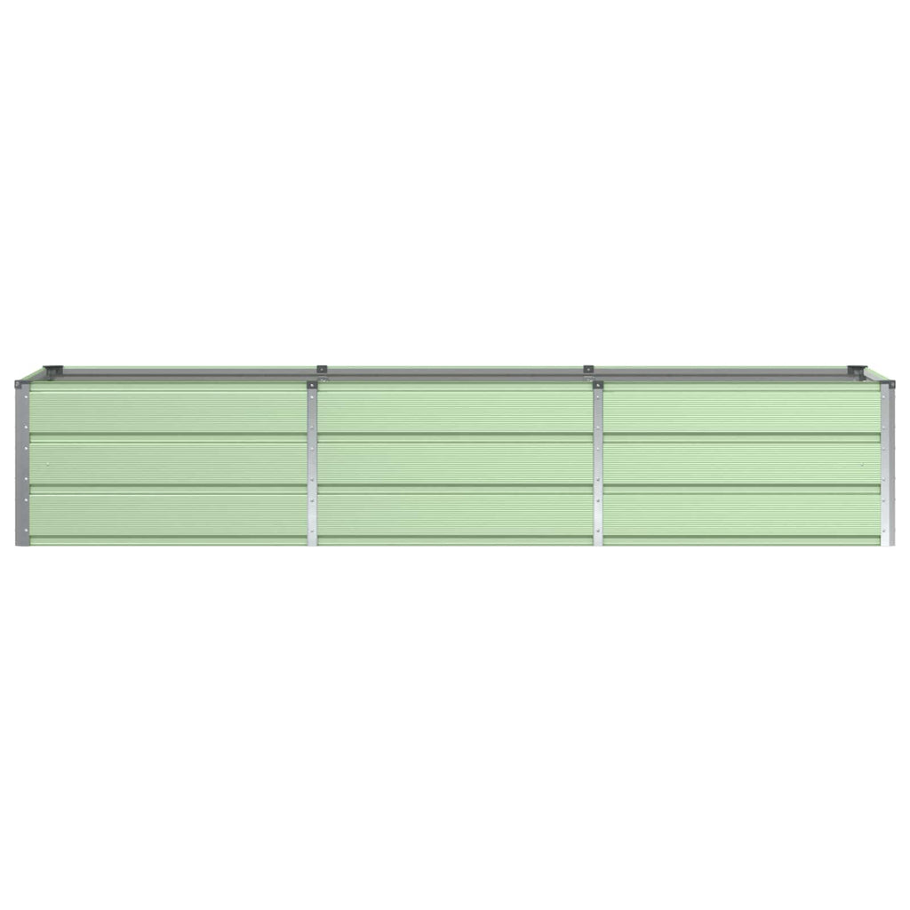 vidaXL Donica Zielony 240 x 80 x 45 cm Stal