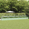 vidaXL Donica Pastelowa Zieleń 770 x 50 x 45 cm Stal Galwanizowana