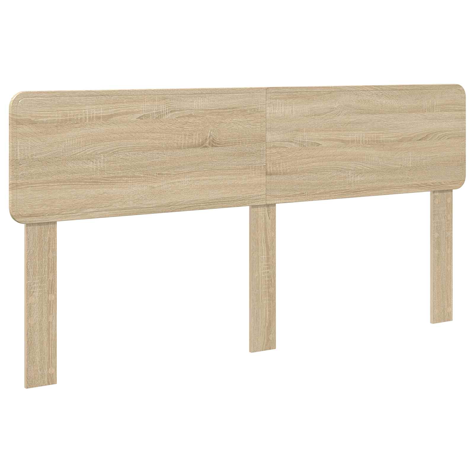 vidaXL Ramka łóżka Sonoma 200 x 200 cm Lite drewno sosnowe