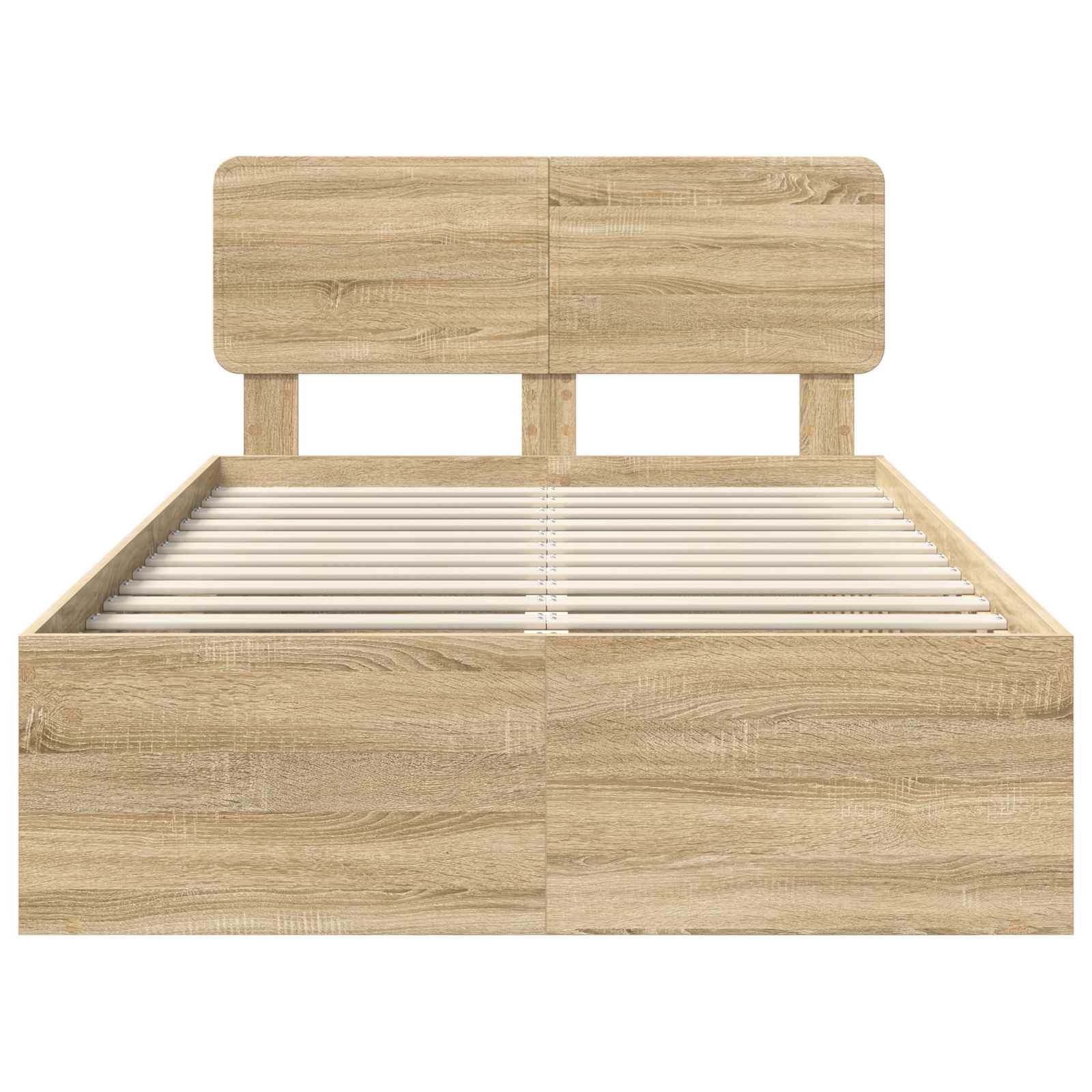 vidaXL Ramka łóżka Sonoma 120 x 190 cm Lite drewno sosnowe