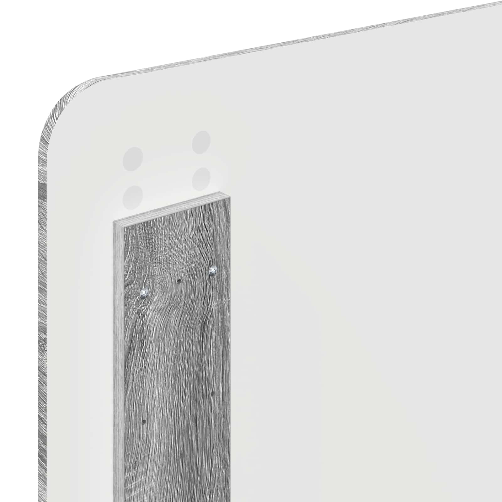 vidaXL Ramka łóżka Szary Sonoma 90 x 200 cm Lite drewno sosnowe