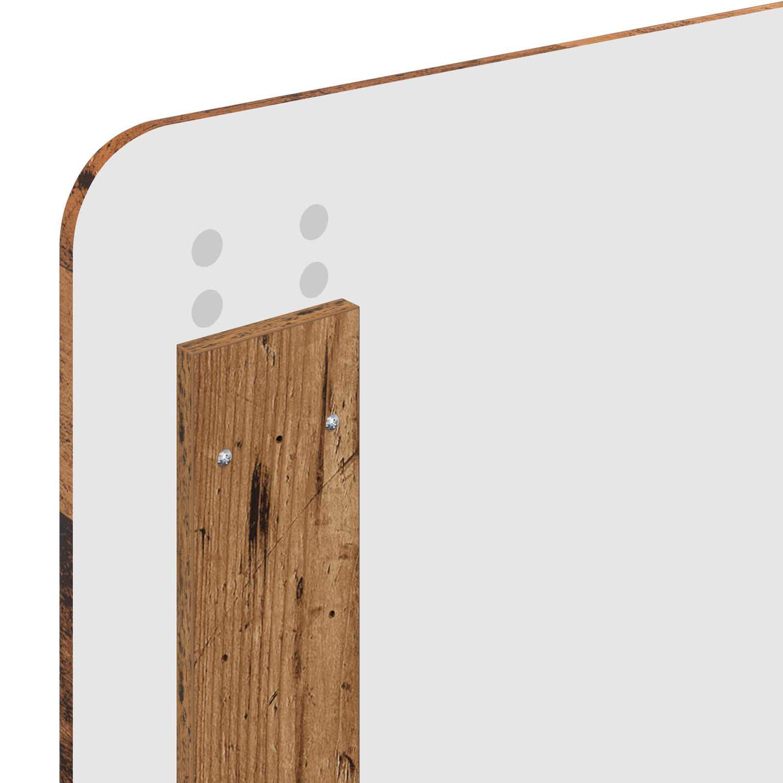 vidaXL Ramka łóżka Stare drewno 90 x 200 cm Lite drewno sosnowe