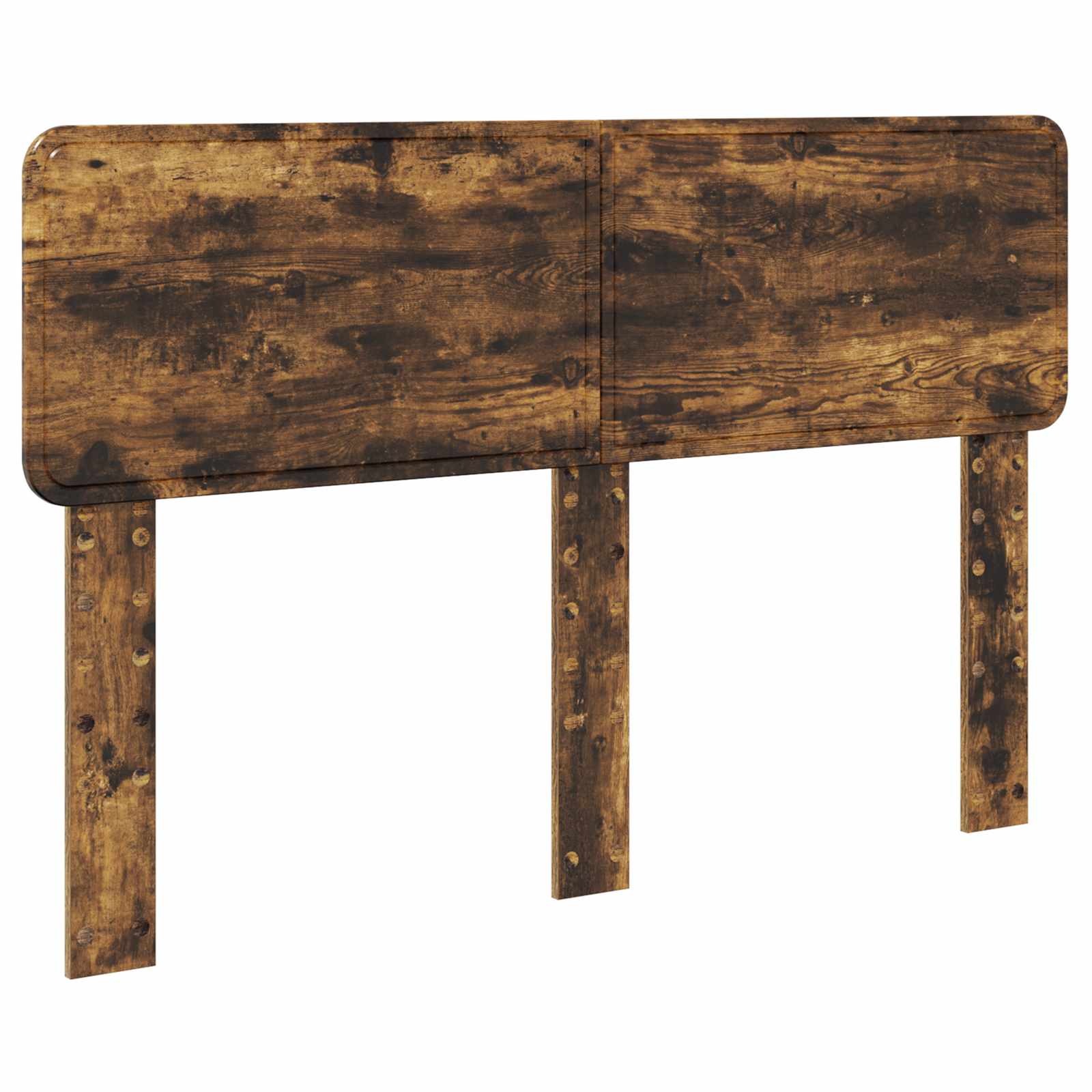 vidaXL Ramka łóżka Dąb Wędzony 150 x 200 cm Drewno inżynieryjne