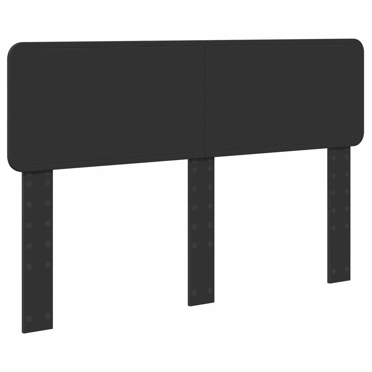 vidaXL Ramka łóżka z szufladą Czarny 140 x 190 cm Drewno inżynieryjne