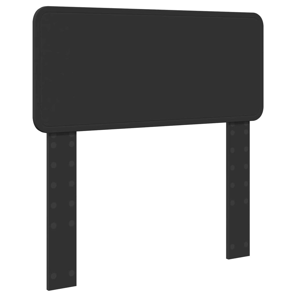 vidaXL Ramka łóżka z szufladą Czarny 75 x 190 cm Drewno inżynieryjne