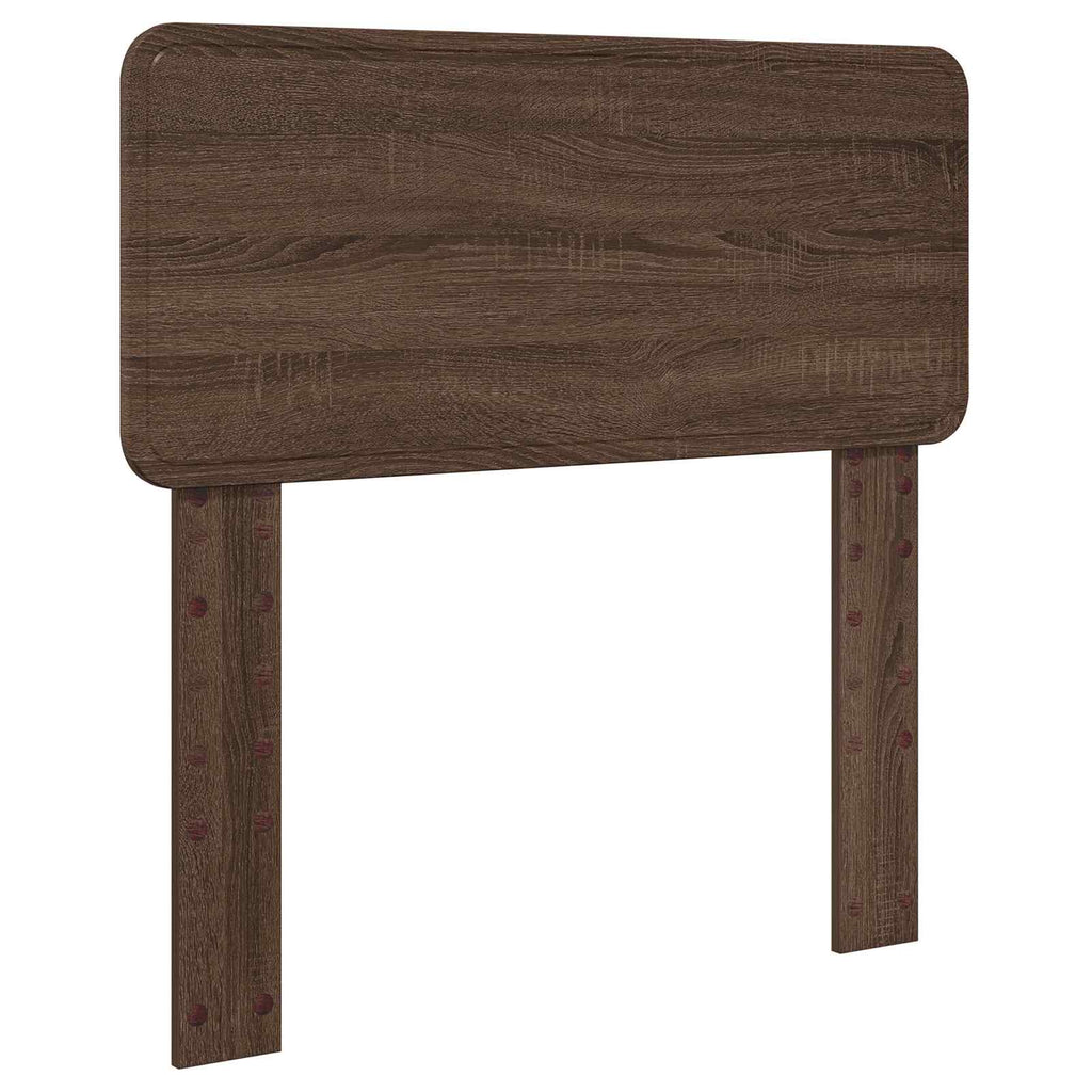 vidaXL Ramka łóżka Dąb brązowy 75 x 190 cm Drewno inżynieryjne
