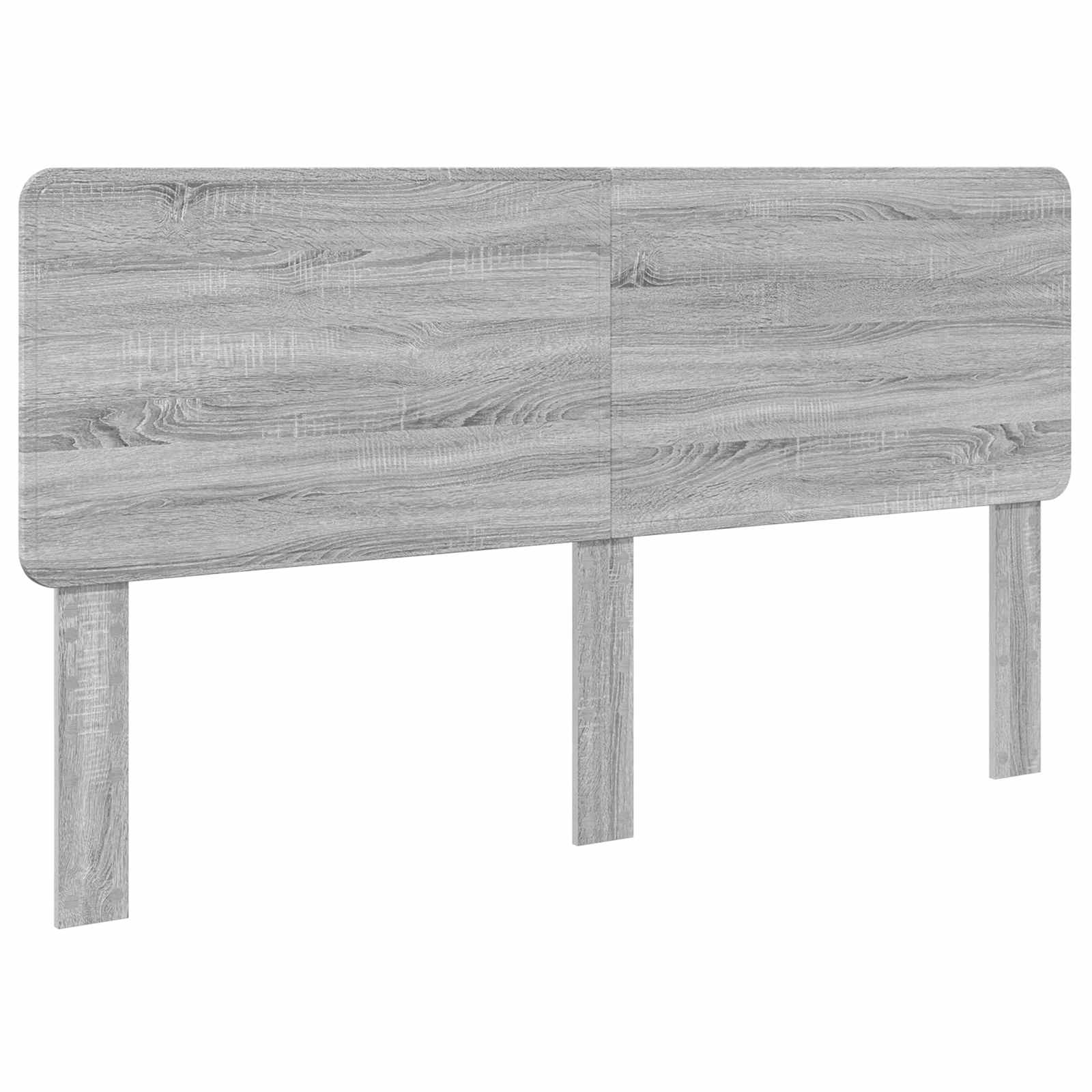 vidaXL Ramka łóżka Szary Sonoma 180 x 200 cm Lite drewno sosnowe
